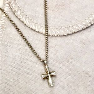James Avery St. Teresa Cross Necklace